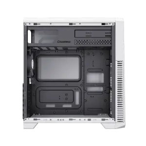 Корпус GAMEMAX Tower ATX без блока живлення, акрил, Micro-ATX, DTX,Mini-ITX, 1*usb 3.0 + 2* usb 2.0 G561E-WH UA