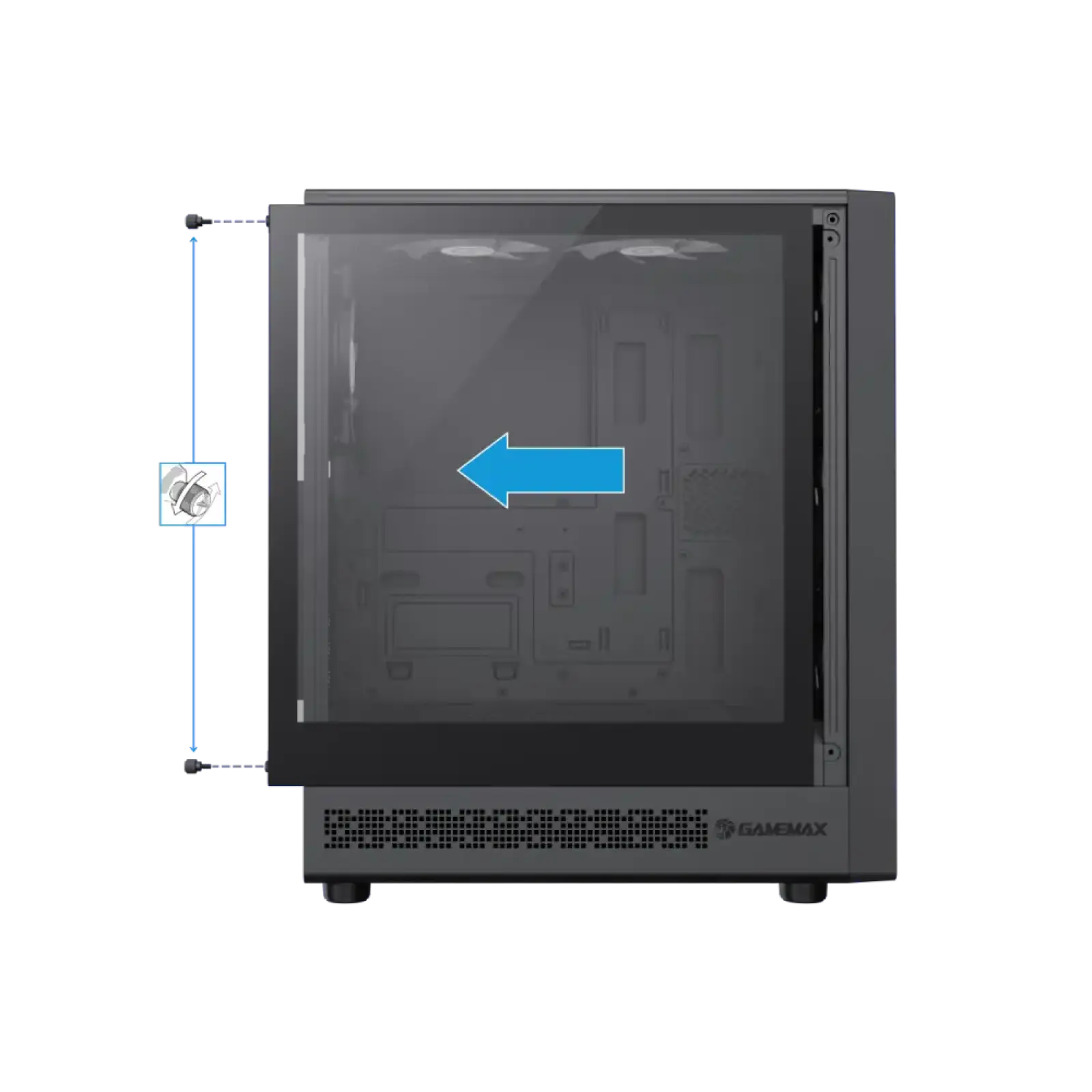 Корпус Gamemax Storm 2 AB б/БП UA