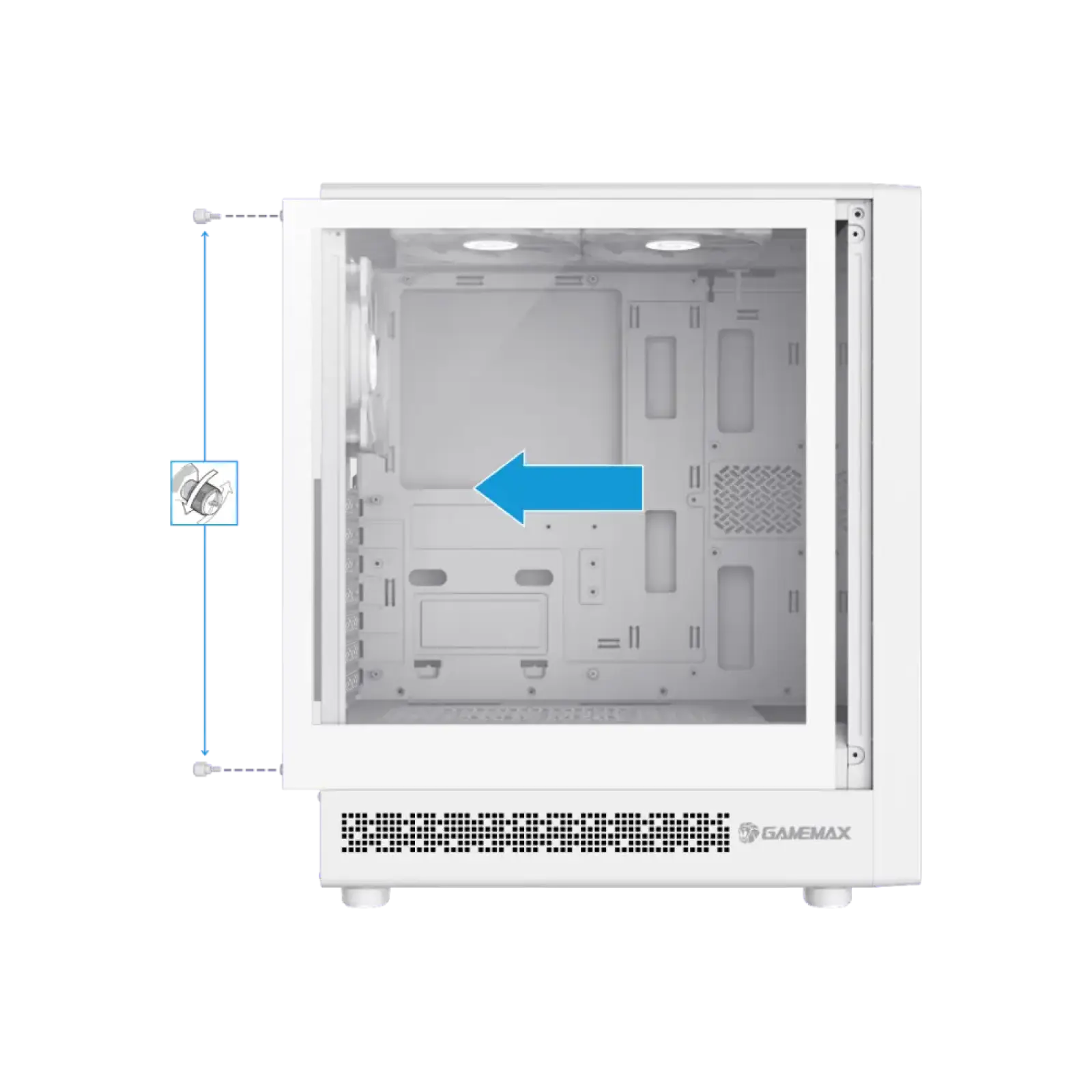 Корпус Gamemax Storm 2 AW б/БП UA