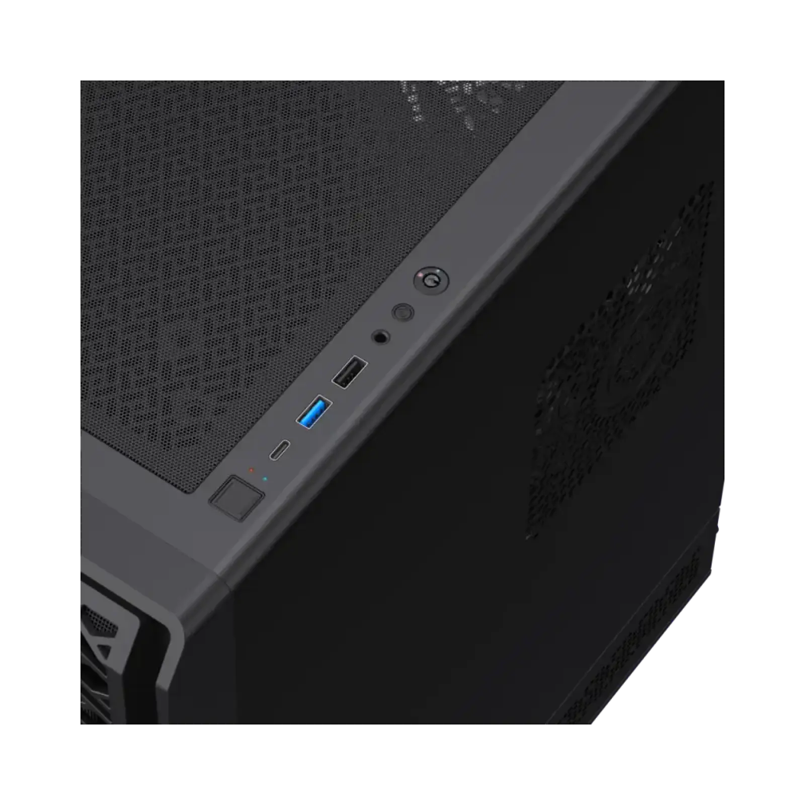 Корпус GAMEMAX Micro ATX без блока живлення , загартоване склоM-ATX、ITX 1*usb 3.0 + 1* usb 2.0+ Type C, Co Forge COC UA