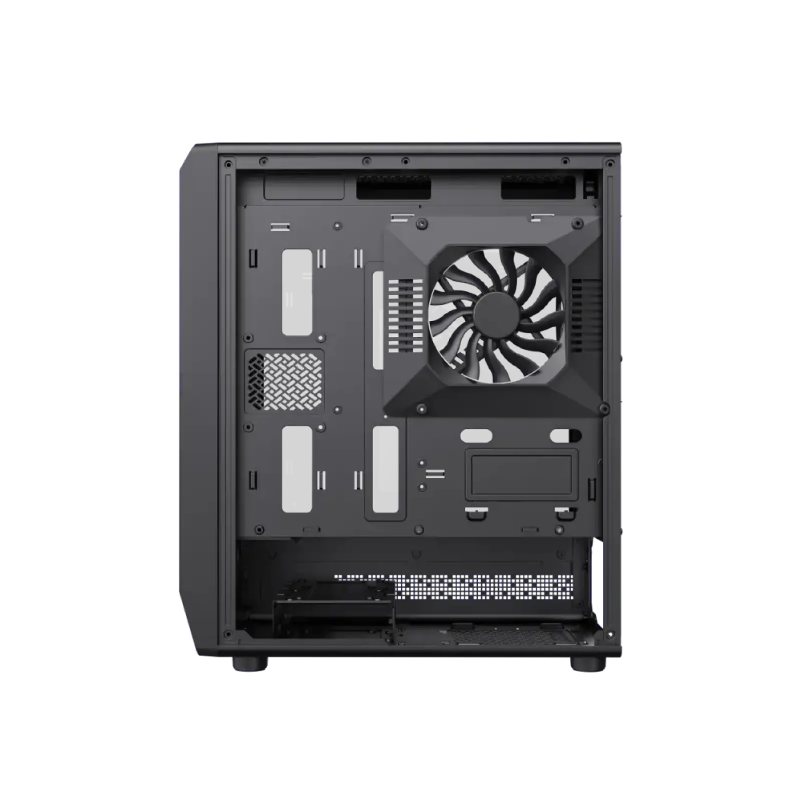 Корпус GAMEMAX Micro ATX без блока живлення , загартоване склоM-ATX、ITX 1*usb 3.0 + 1* usb 2.0+ Type C, Co Forge COC UA