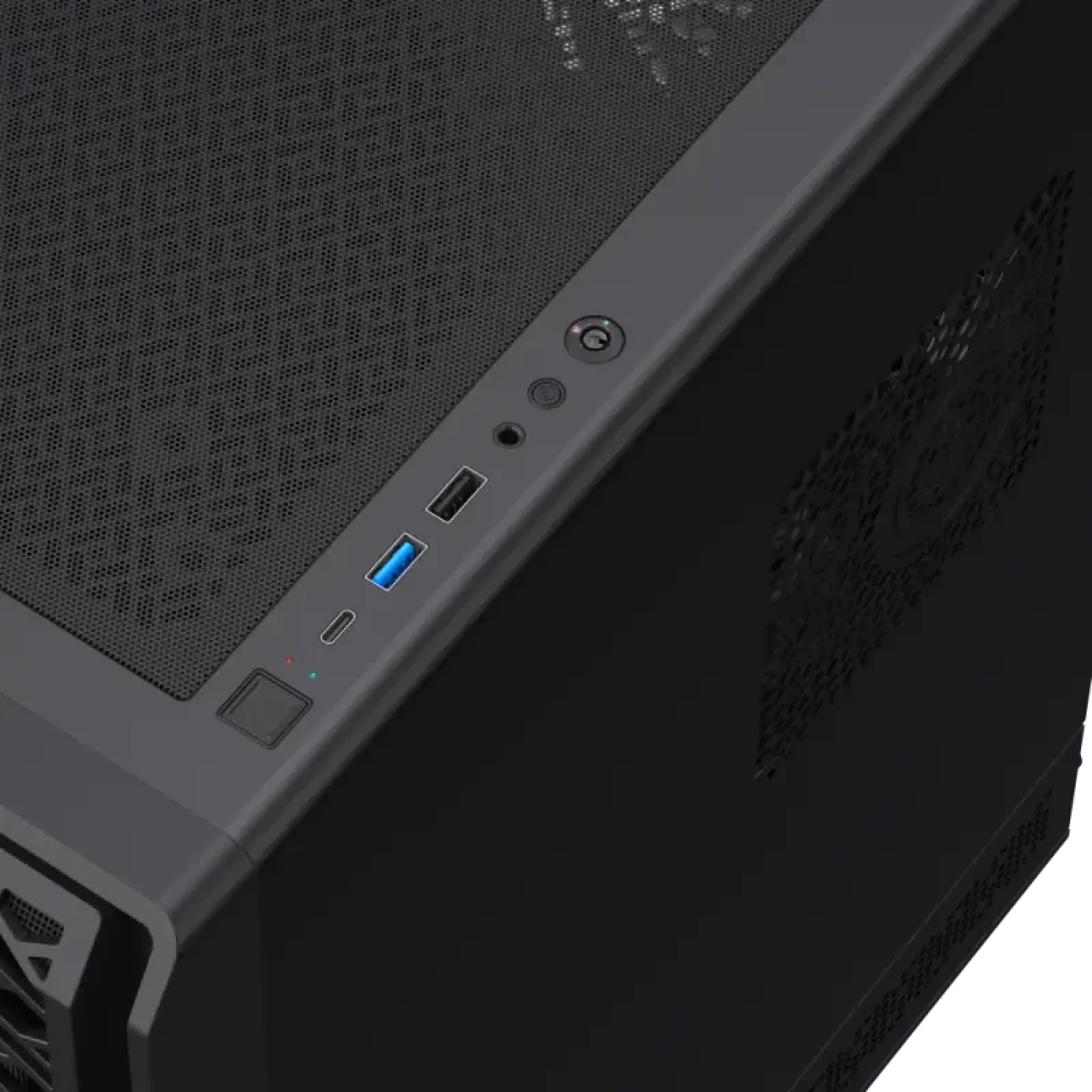 Корпус GAMEMAX Micro ATX без блока живлення , загартоване склоM-ATX、ITX 1*usb 3.0 + 1* usb 2.0+ Type C, Co Forge COC UA