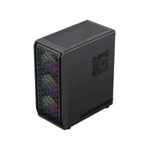 Корпус GAMEMAX Micro ATX без блока живлення , загартоване склоM-ATX、ITX 1*usb 3.0 + 1* usb 2.0+ Type C, Co Forge COC UA