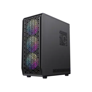 Корпус GAMEMAX Micro ATX без блока живлення , загартоване склоM-ATX、ITX 1*usb 3.0 + 1* usb 2.0+ Type C, Co Forge COC UA