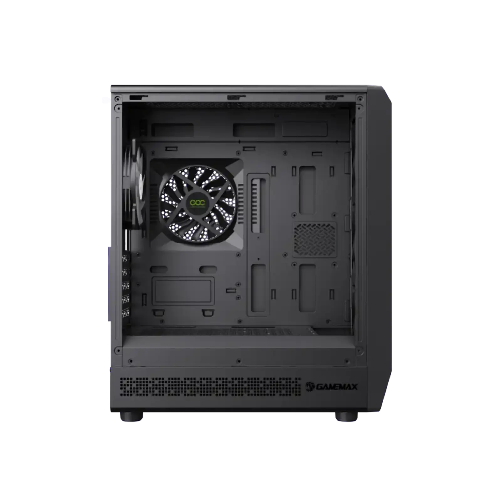 Корпус GAMEMAX Micro ATX без блока живлення , загартоване склоM-ATX、ITX 1*usb 3.0 + 1* usb 2.0+ Type C, Co Forge COC UA