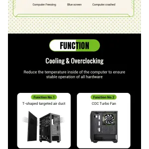 Корпус Gamemax Brufen COC б/БП UA