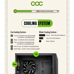 Корпус Gamemax Brufen COC б/БЖ UA