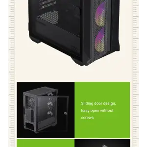 Корпус Gamemax Brufen COC б/БЖ UA