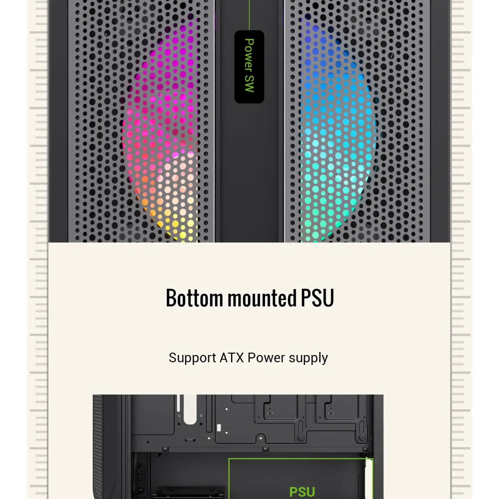 Корпус Gamemax Brufen COC б/БП UA