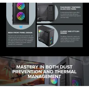 Корпус GAMEMAX Full Tower ATX без блока питания MASTER 2 UA