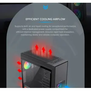 Корпус GAMEMAX Full Tower ATX без блока питания MASTER 2 UA