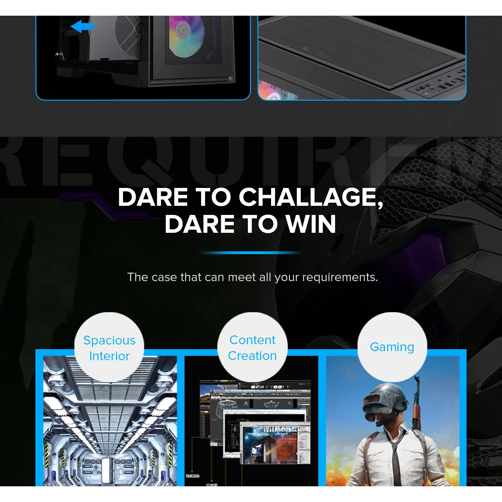 Корпус GAMEMAX Full Tower ATX без блока питания MASTER 2 UA