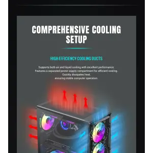 Корпус Gamemax Starlight 2 AB б/БП UA