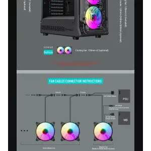 Корпус Gamemax Starlight 2 AB б/БП UA