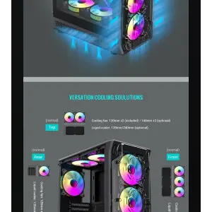 Корпус Gamemax Starlight 2 AB б/БП UA