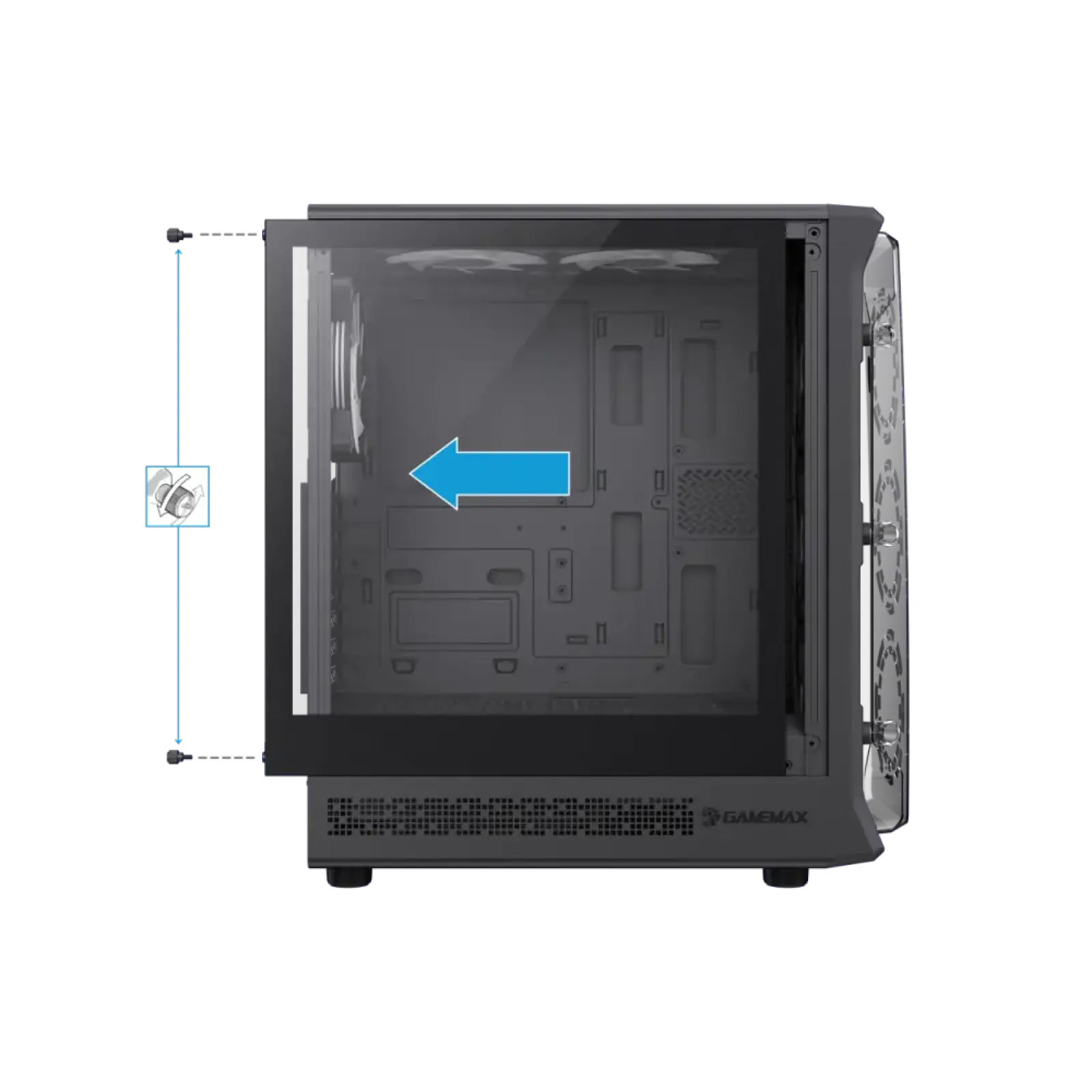 Корпус Gamemax Starlight 2 AB б/БП UA