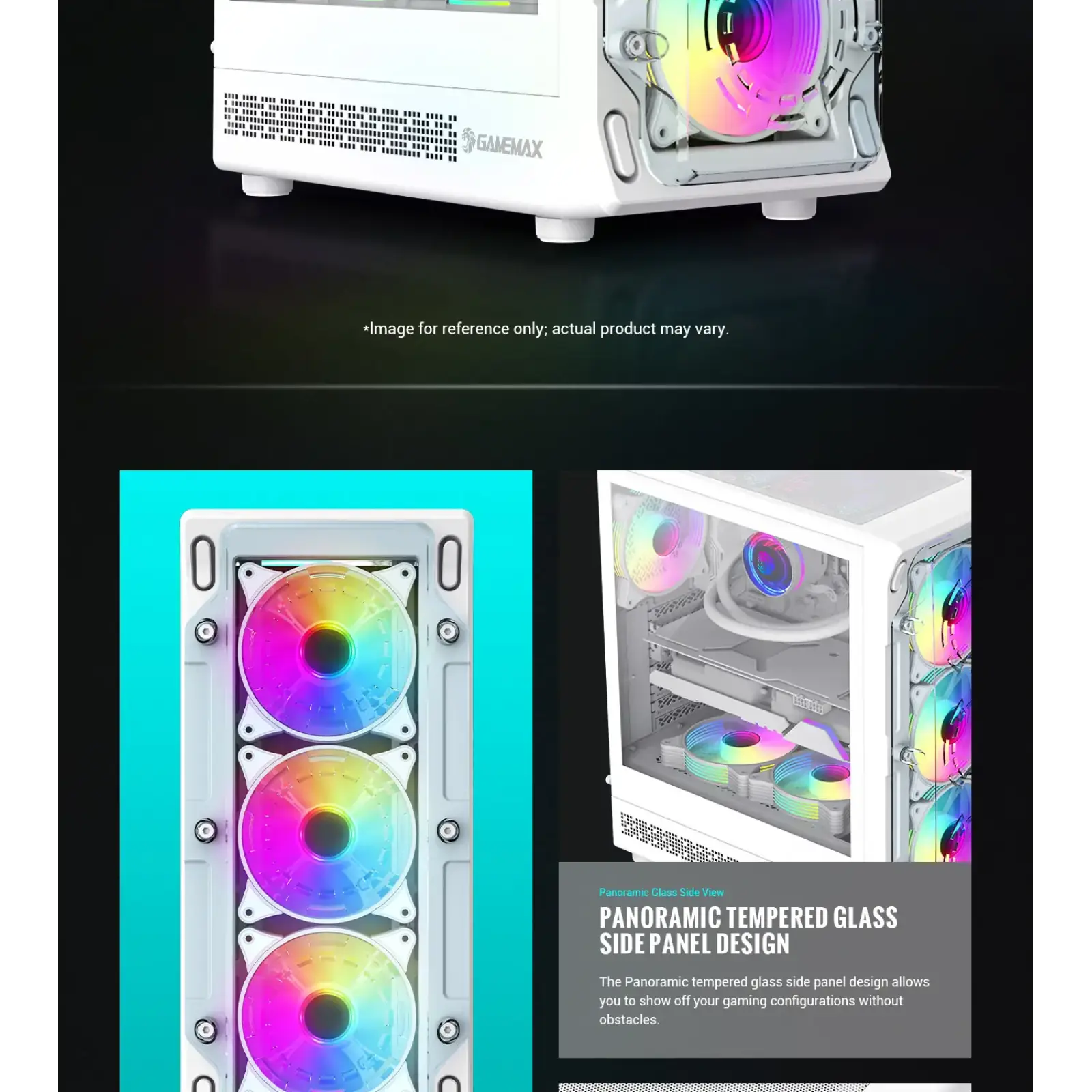 Корпус Gamemax Starlight 2 AB б/БП UA