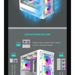 Корпус Gamemax Starlight 2 AB б/БП UA