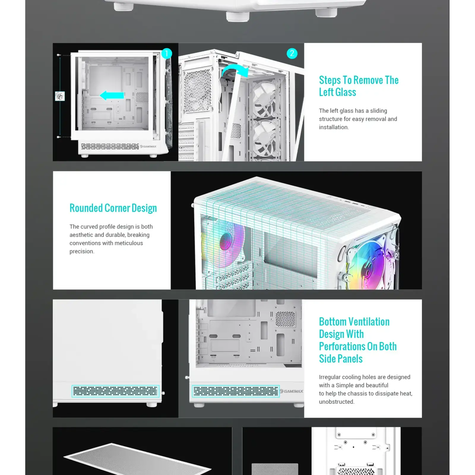 Корпус Gamemax Starlight 2 AB б/БП UA