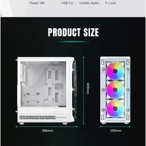 Корпус Gamemax Starlight 2 AB б/БЖ UA