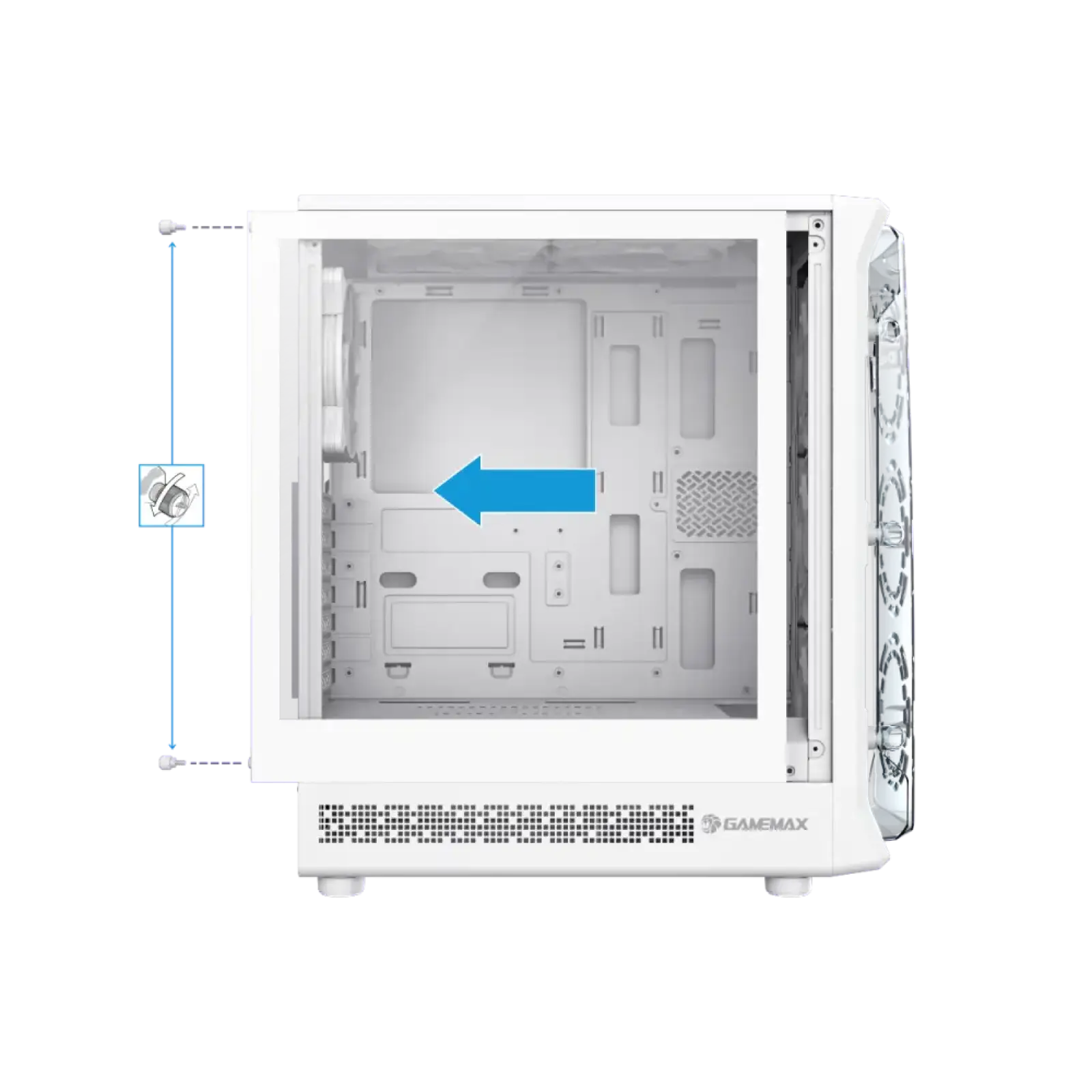 Корпус Gamemax Starlight 2 AB б/БП UA
