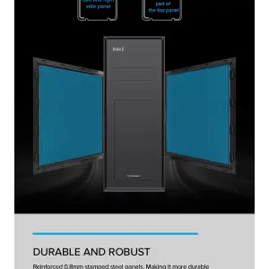 Корпус GAMEMAX Full Tower ATX без блока живлення TiTan Silent 2 UA