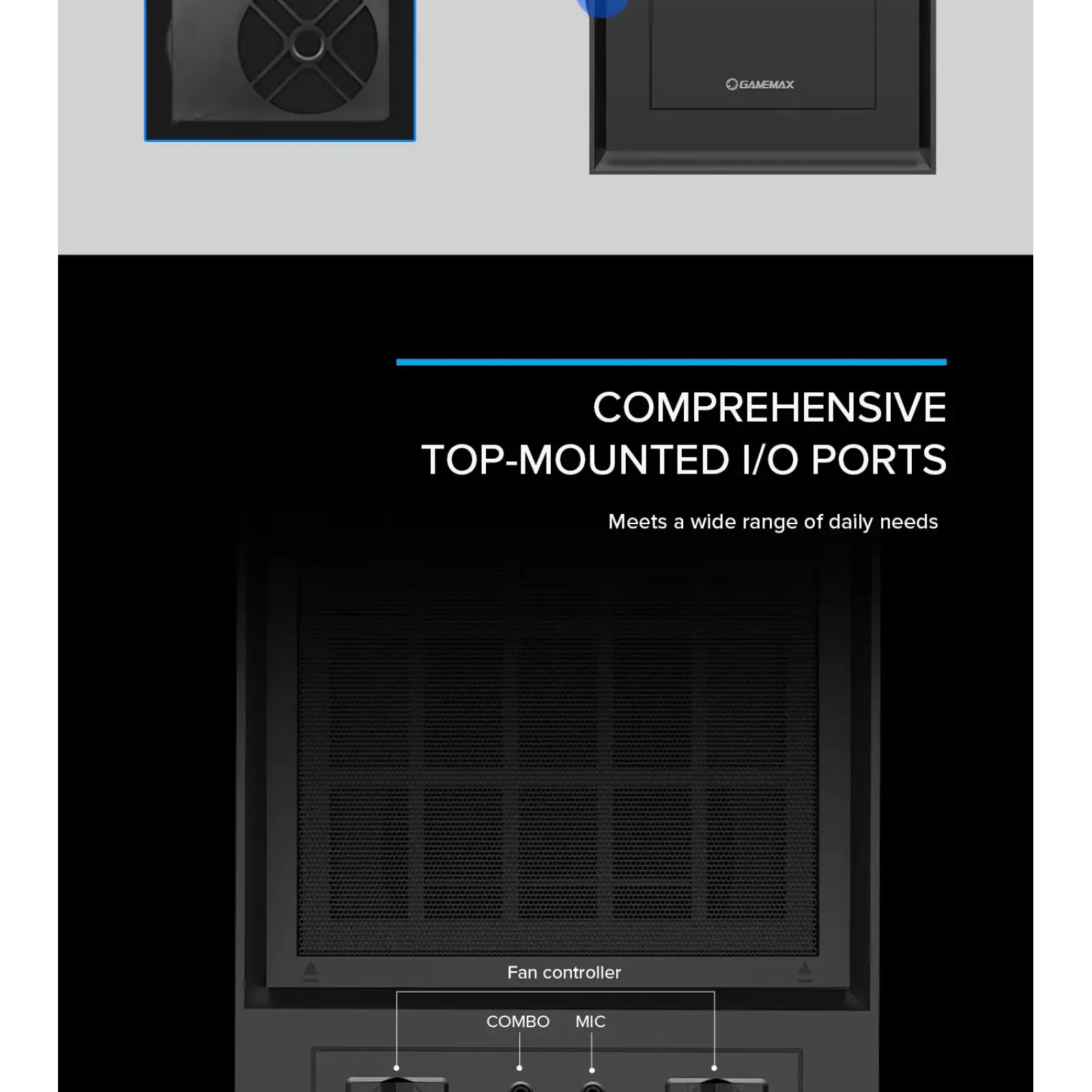 Корпус GAMEMAX Full Tower ATX без блока живлення TiTan Silent 2 UA