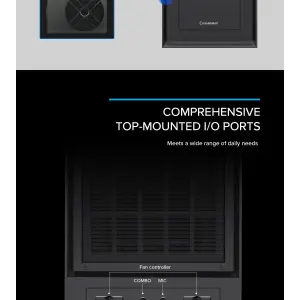 Корпус GAMEMAX Full Tower ATX без блока живлення TiTan Silent 2 UA