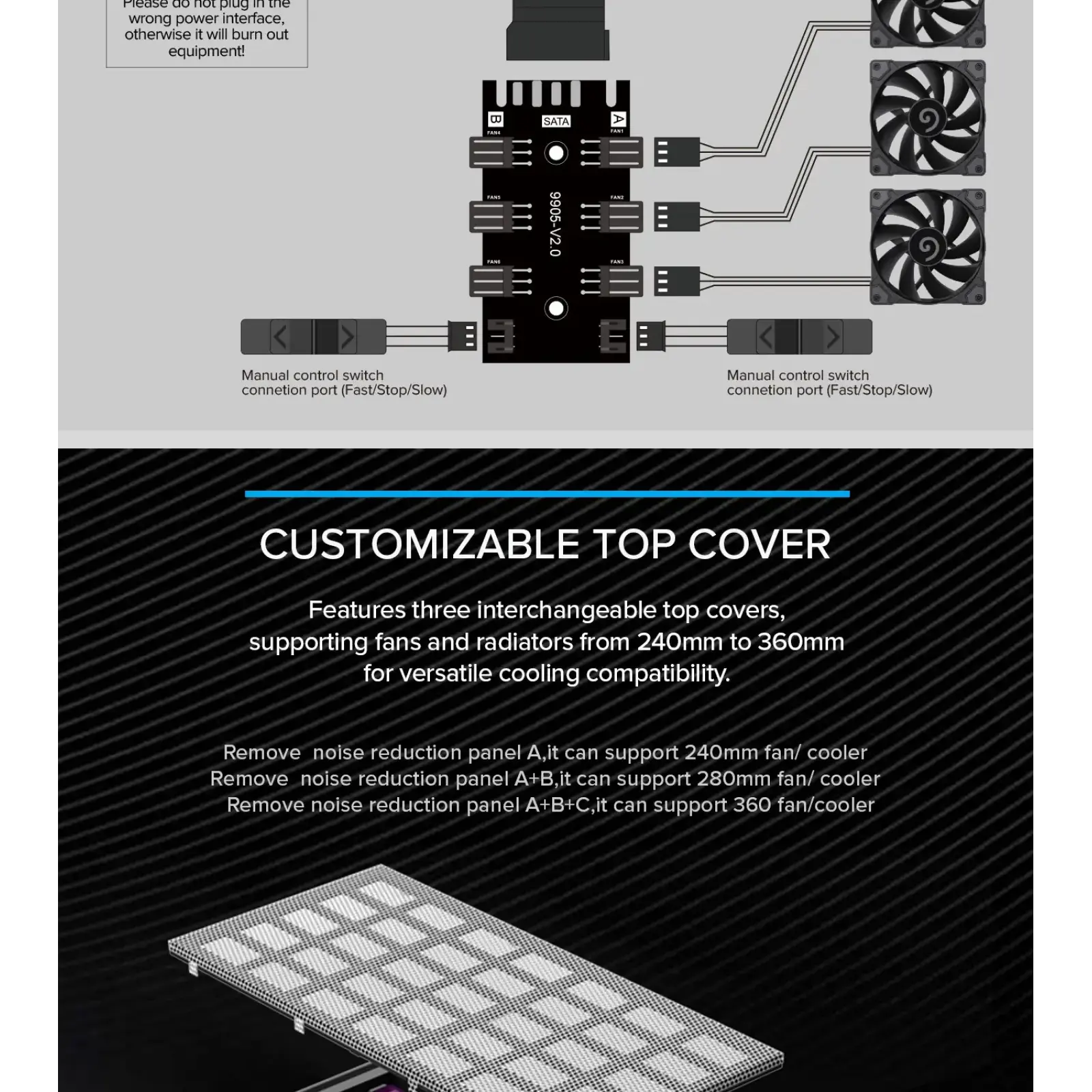 Корпус GAMEMAX Full Tower ATX без блока живлення TiTan Silent 2 UA