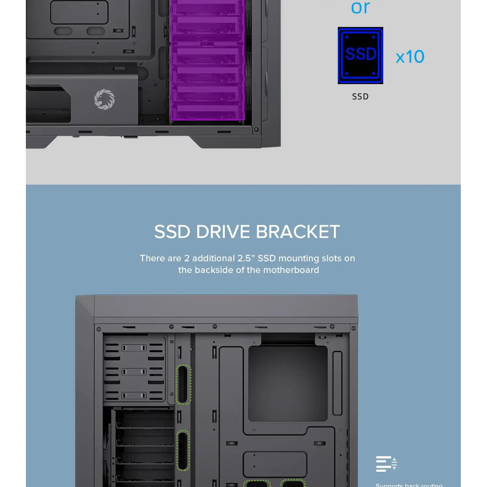 Корпус GAMEMAX Full Tower ATX без блока живлення TiTan Silent 2 UA