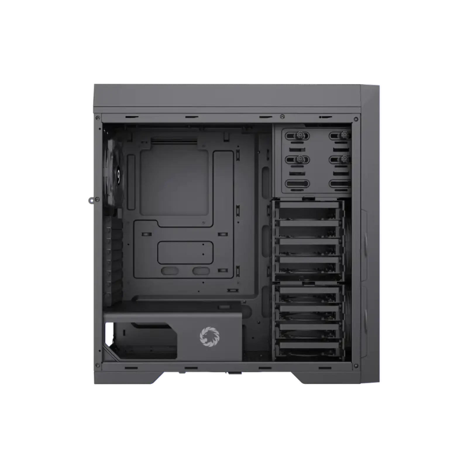 Корпус GAMEMAX Full Tower ATX без блока живлення TiTan Silent 2 UA