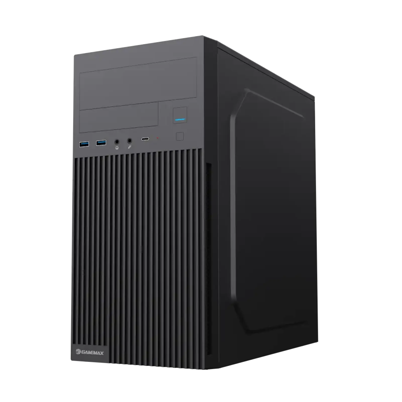Корпус GAMEMAX Micro-ATX без блока живлення 2usb3.0 , typ e-C , HD audio MT-321-NP-2U3 UA
