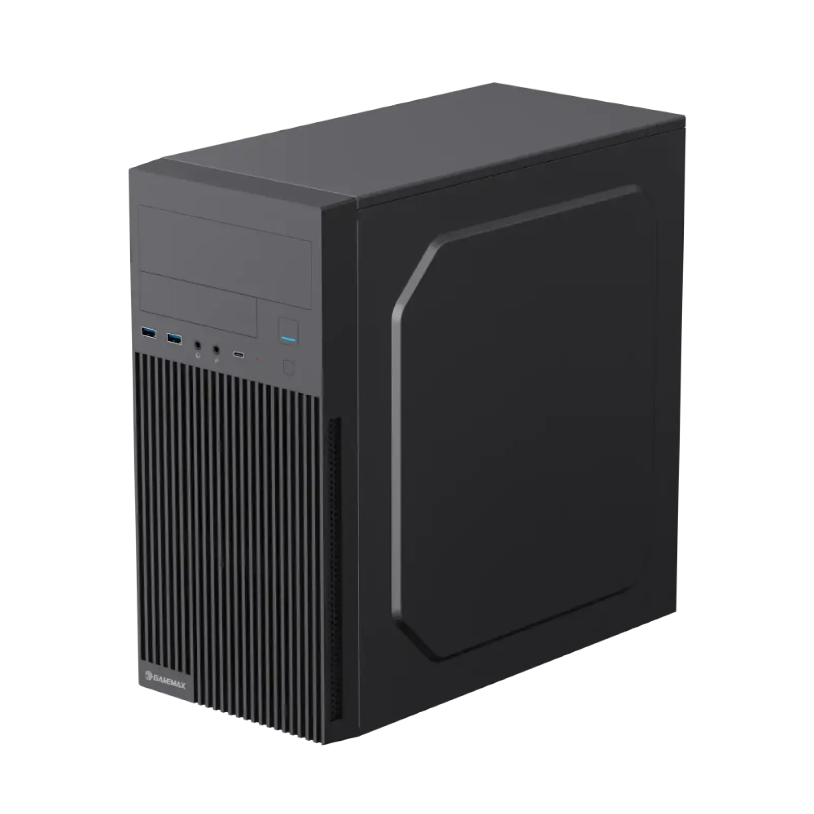 Корпус GAMEMAX Micro-ATX без блока живлення 2usb3.0 , typ e-C , HD audio MT-321-NP-2U3 UA