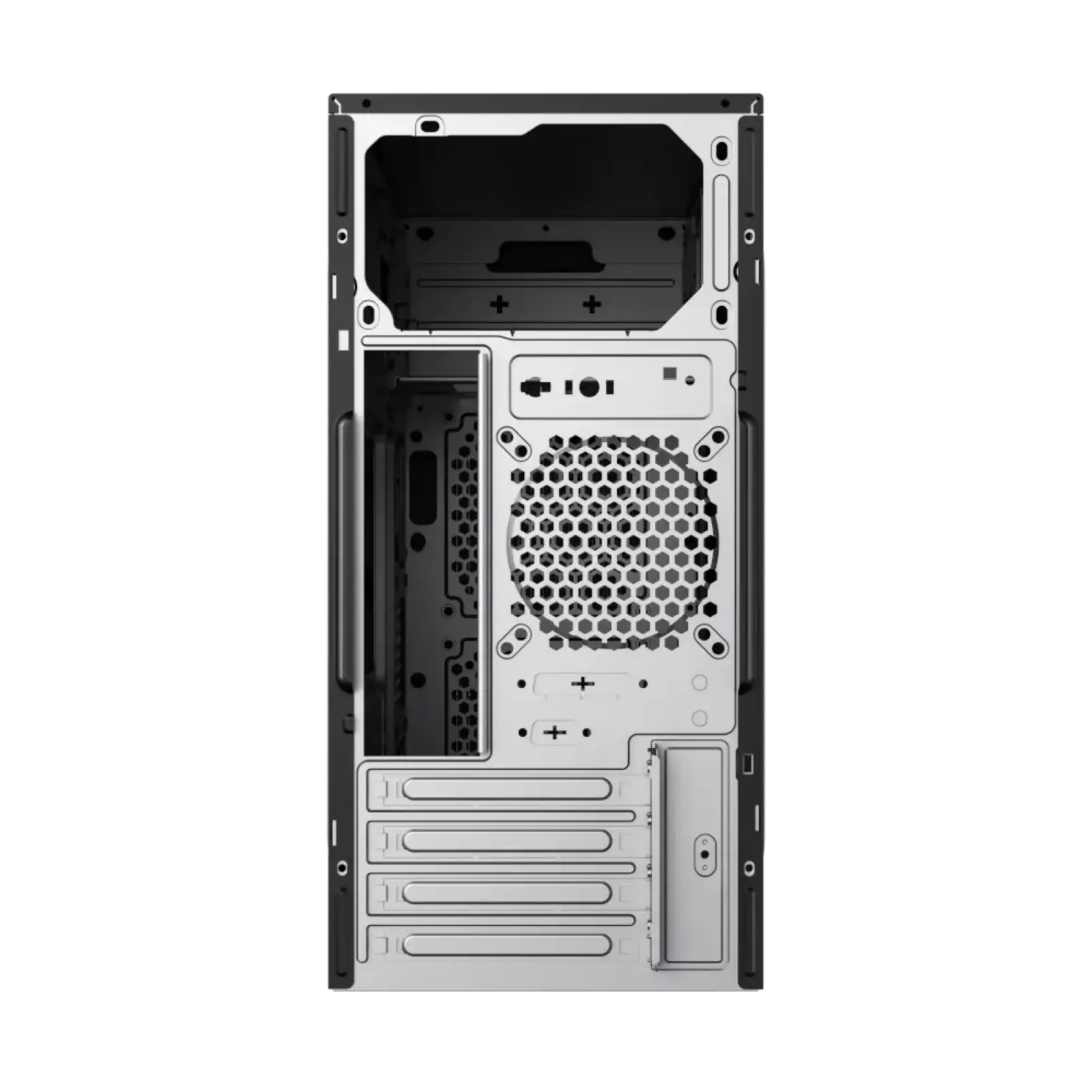 Корпус GAMEMAX Micro-ATX без блока живлення 2usb3.0 , typ e-C , HD audio MT-321-NP-2U3 UA