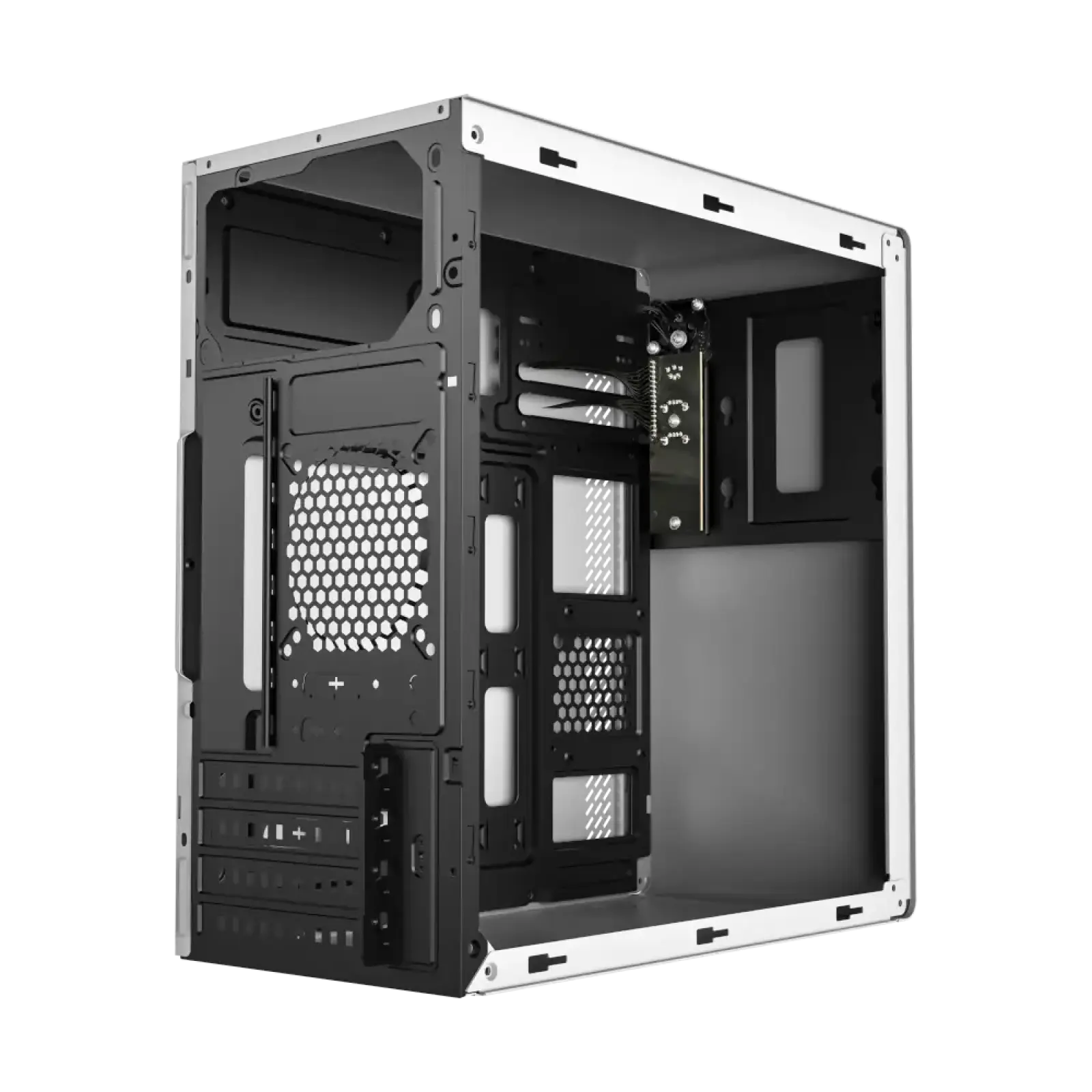 Корпус GAMEMAX Micro-ATX без блока живлення 2usb3.0 , HD audio A200-WH-NP UA