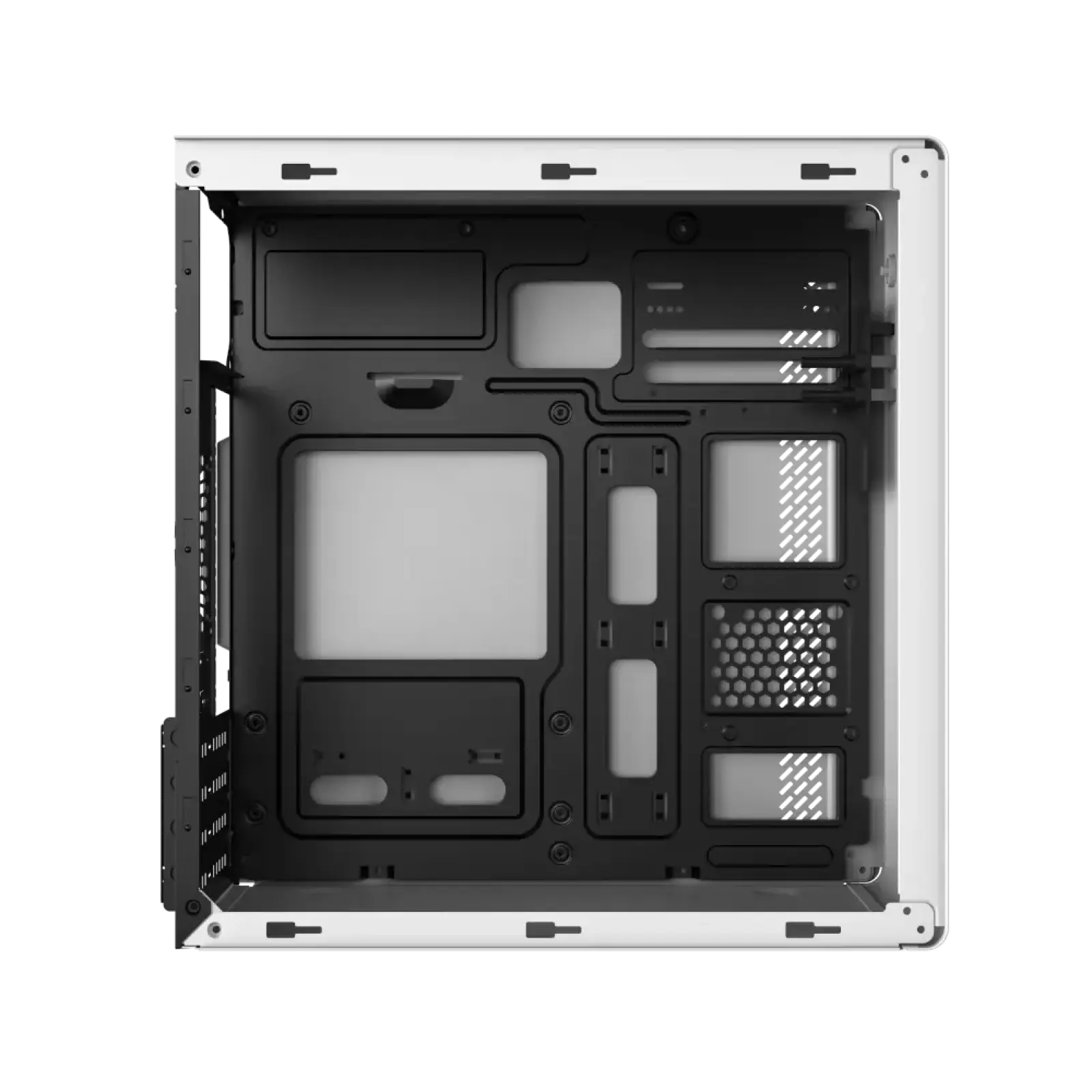 Корпус GAMEMAX Micro-ATX без блока живлення 2usb3.0 , HD audio A200-WH-NP UA