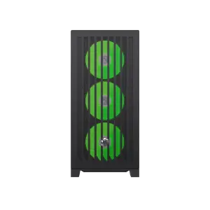 Корпус GAMEMAX Tower E-ATX без блока живлення , загартован е скло E-ATX,ATX, M-ATX,ITX, Tempered Glass,Mesh,2 LEADER 2 BK UA