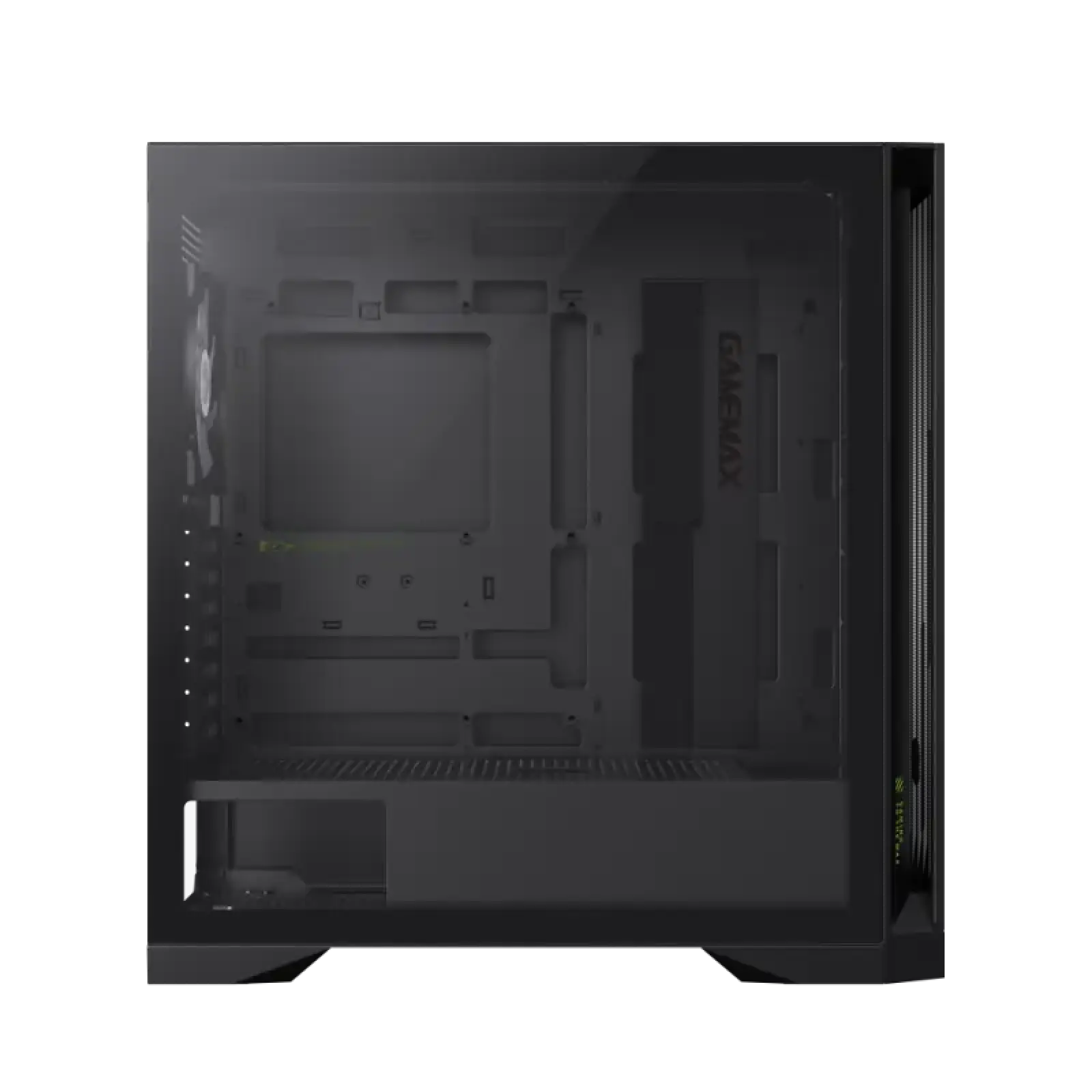 Корпус GAMEMAX Tower E-ATX без блока живлення , загартован е скло E-ATX,ATX, M-ATX,ITX, Tempered Glass,Mesh,2 LEADER 2 BK UA
