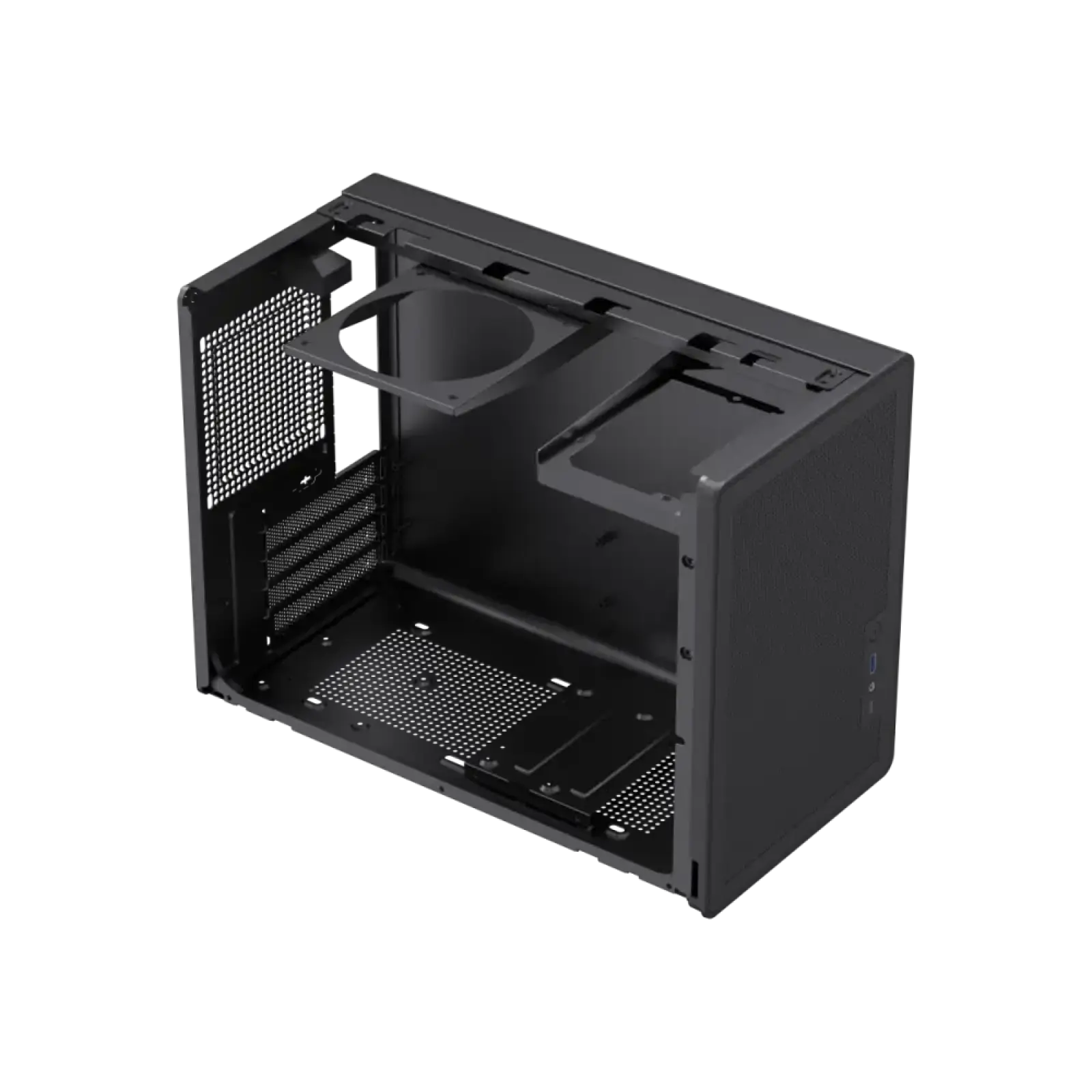 Корпус GAMEMAX Mini Tower без блока живлення U-ATX(244*185 mm),  FLEX-ATX(229*191mm)、ITX(170*170mm), 1*usb 3. Spark Air BK UA