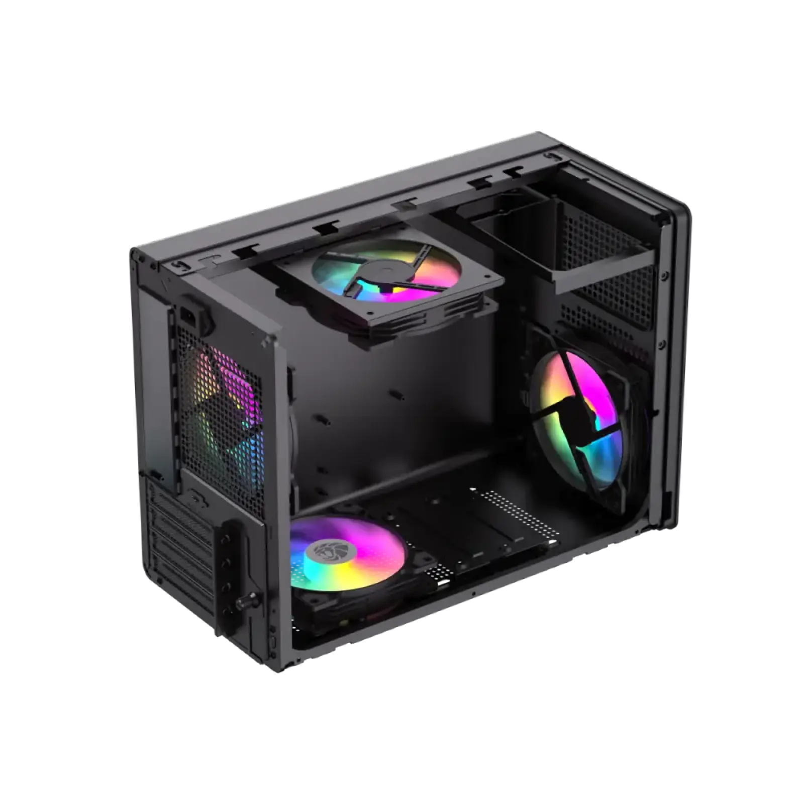 Корпус GAMEMAX Mini Tower без блока живлення U-ATX(244*185 mm),  FLEX-ATX(229*191mm)、ITX(170*170mm), 1*usb 3. Spark Air BK UA