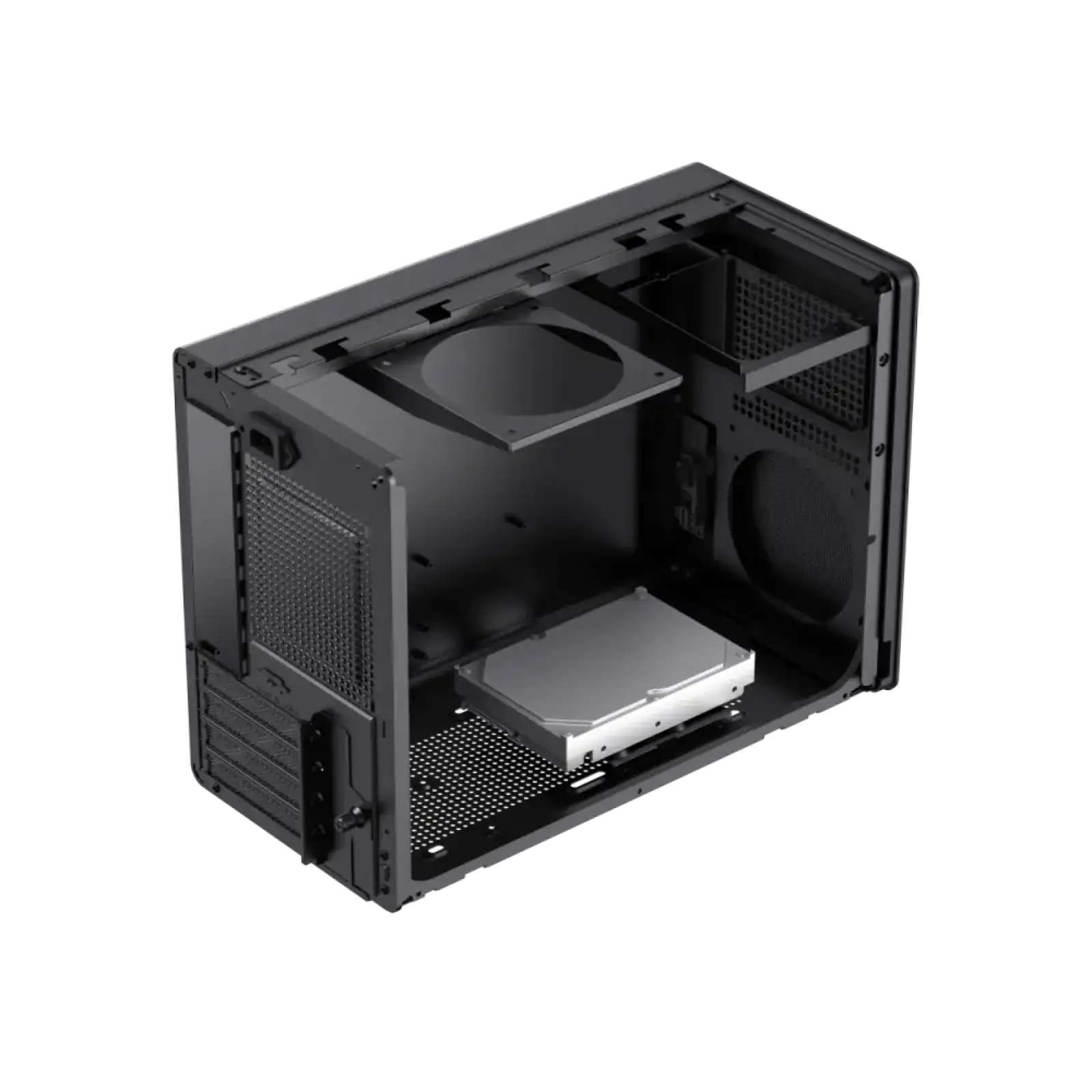 Корпус GAMEMAX Mini Tower без блока живлення U-ATX(244*185 mm),  FLEX-ATX(229*191mm)、ITX(170*170mm), 1*usb 3. Spark Air BK UA