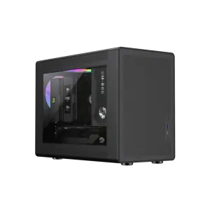 Корпус GAMEMAX Mini Tower без блока живлення U-ATX(244*185 mm),  FLEX-ATX(229*191mm)、ITX(170*170mm), 1*usb 3. Spark Air BK UA