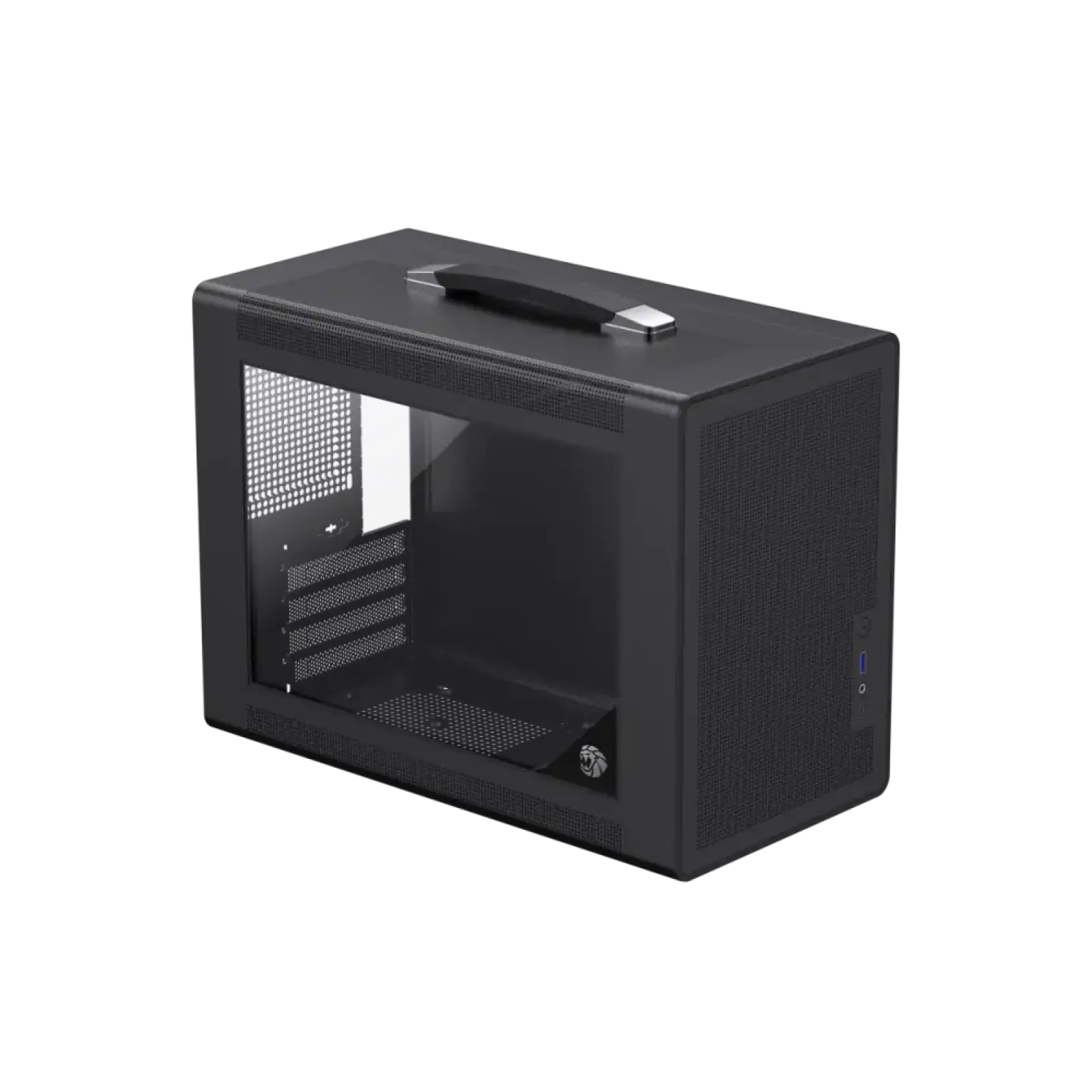 Корпус GAMEMAX Mini Tower без блока живлення U-ATX(244*185 mm),  FLEX-ATX(229*191mm)、ITX(170*170mm), 1*usb 3. Spark Air BK UA