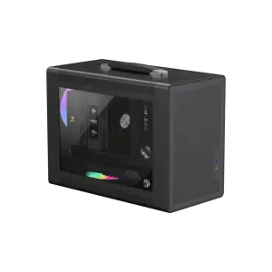 Корпус GAMEMAX Mini Tower без блока живлення U-ATX(244*185 mm),  FLEX-ATX(229*191mm)、ITX(170*170mm), 1*usb 3. Spark Air BK UA