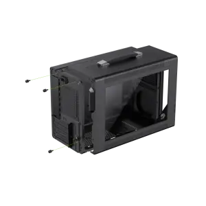 Корпус GAMEMAX Mini Tower без блока живлення U-ATX(244*185 mm),  FLEX-ATX(229*191mm)、ITX(170*170mm), 1*usb 3. Spark Air BK UA