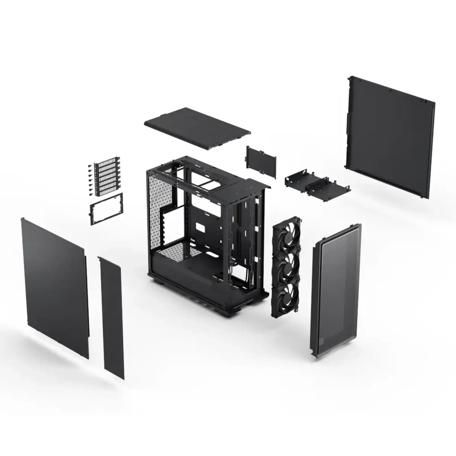 Корпус Fractal Design Epoch Solid Black Без БП (FD-C-EPO1A-01) UA