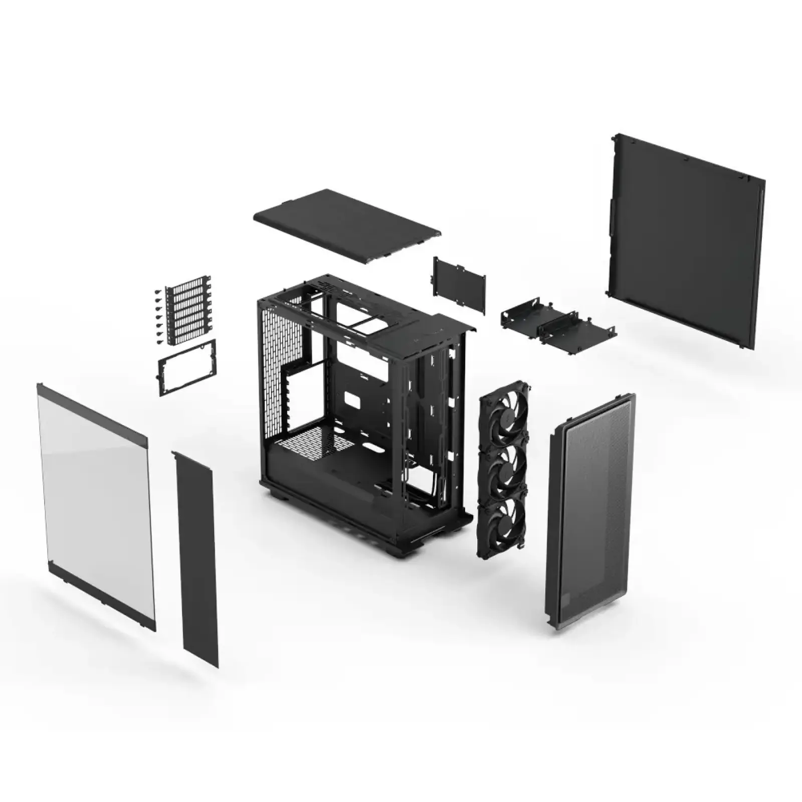 Корпус Fractal Design Epoch TG Light Tint Black Без БП (FD-C-EPO1A-02) UA