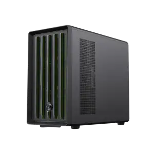 Корпус GAMEMAX М-ATX без блока живлення , загартоване скло , пластик M-ATX,ITX USB 3.0*1, Type -C*1, RGB Co Claw 360 BK UA