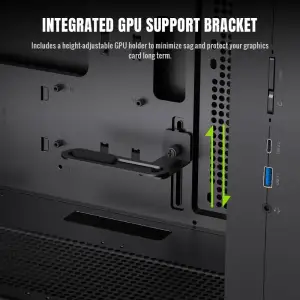 Корпус GAMEMAX М-ATX без блока живлення , загартоване скло , пластик M-ATX,ITX USB 3.0*1, Type -C*1, RGB Co Claw 360 BK UA