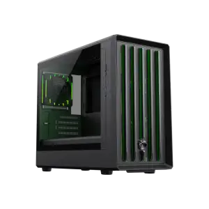 Корпус GAMEMAX М-ATX без блока живлення , загартоване скло , пластик M-ATX,ITX USB 3.0*1, Type -C*1, RGB Co Claw 360 BK UA
